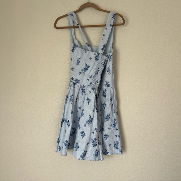 NWT Reformation Sheri Linen Dress in Crystalline - Picture 5 of 5